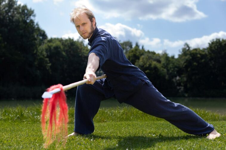 Kampfkunstschule Wunsch, Kung Fu, Speer