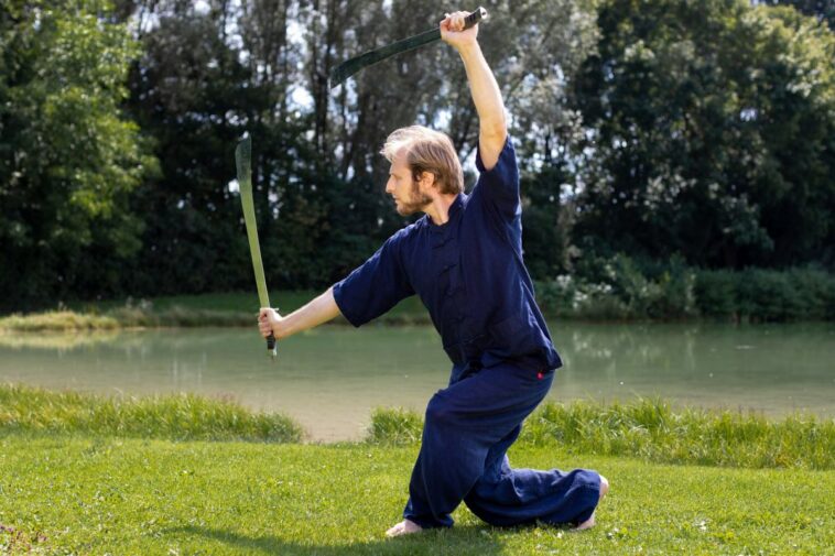 Kampfkunstschule Wunsch, Kung Fu, Doppelsäbel