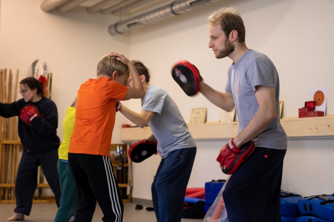 Kampfkunstschule Wunsch, Kinder Training Kung Fu Selbstverteidigung Sicherheit