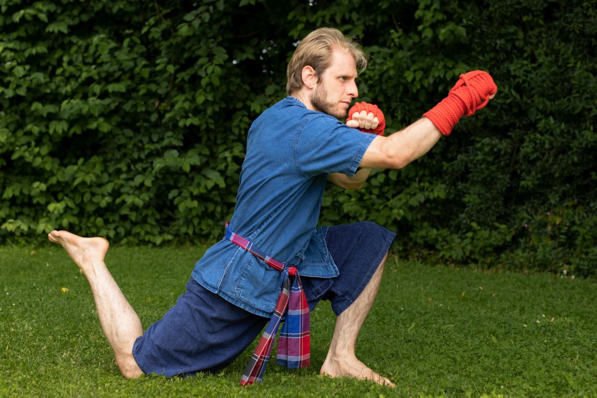 Kampfkunstschule Wunsch, Muay Thai Boran, Kranich