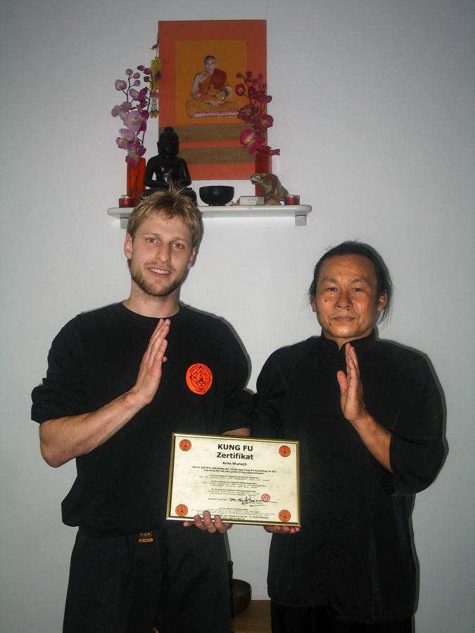 Kampfkunstschule Wunsch, Arno Wunsch, Meister Lao, Kung Fu